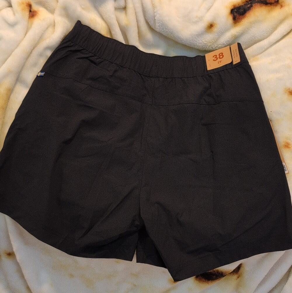 Fjällräven High Coast Relaxed Shorts W Women’s Black EU 38 29" Pockets